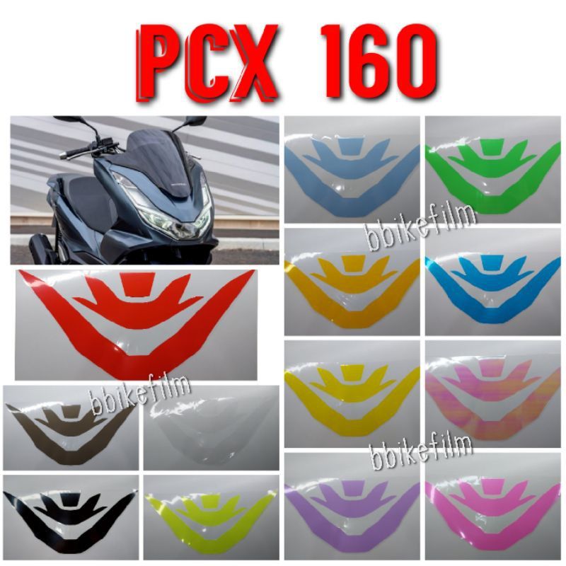 Pcx160 ฟิล์มไฟหน้า+ไฟท้าย / ไฟหรี่ / ไฟเลี้ยว Pcx 2021-2024