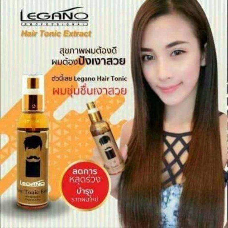 Legano Hair Tonic Extra : ลีกาโน่ แฮร์โทนิค เอ็กซ์ตร้า ลดการหลุดร่วง x 1 ชิ้น SRSi