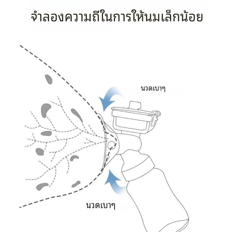 เครื่องปั๊มนมไฟฟ้า USB