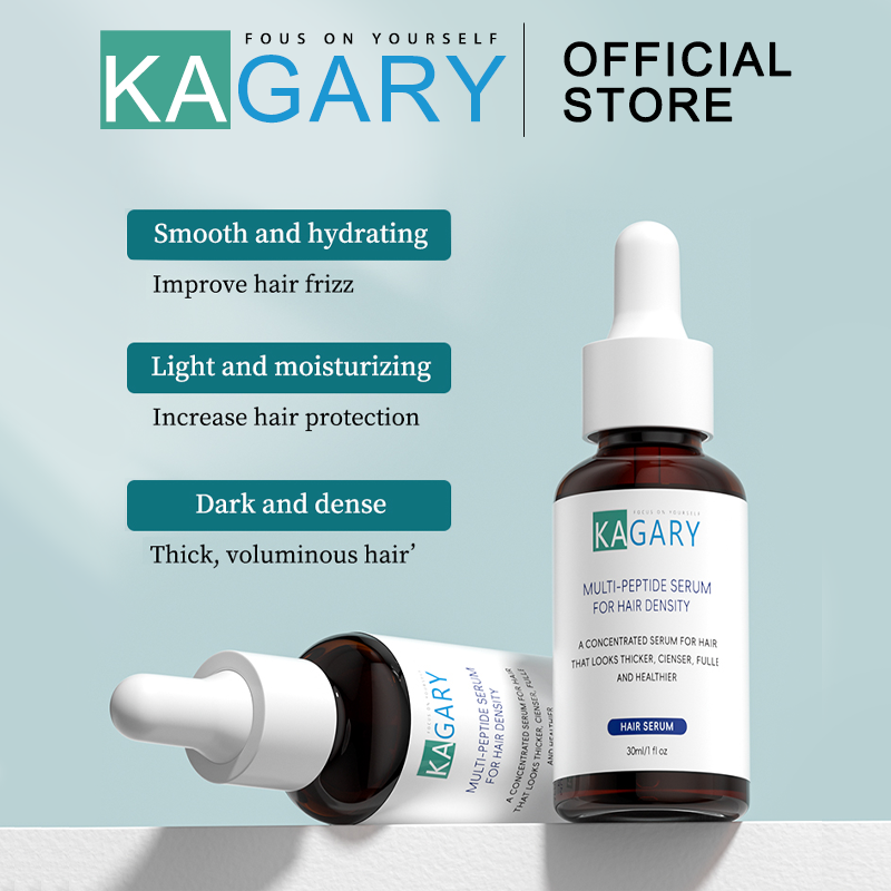 KAGARY Multi-Peptide Serum Anti Hair Loss Hair Serum 30 ml เซรั่มบำรุงผม น้ำมันใส่ผม ออยล์บำรุงผม บำรุงผม ทรีทเมนต์สำหรับเส้นผม