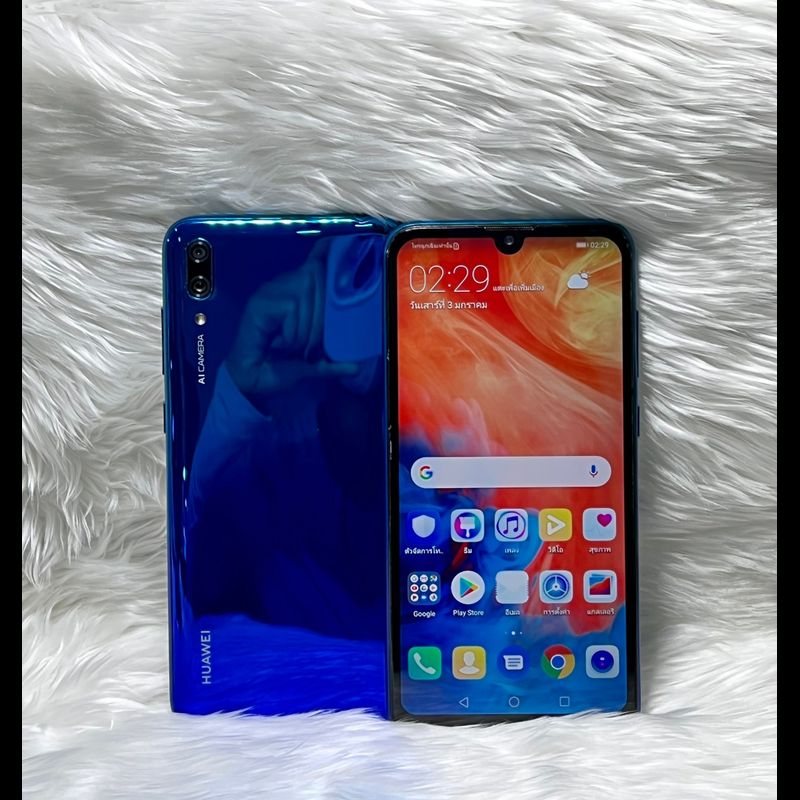 Huawei Y7 Pro 2019 โทรศัพท์พร้อมใช้งาน สภาพสวยเหมือนมือ1 (แถมฟรีชุดชาร์จ)