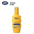 Boots:Protect & Moisturise Suncare Lotion Uvb Very High Spf 50+