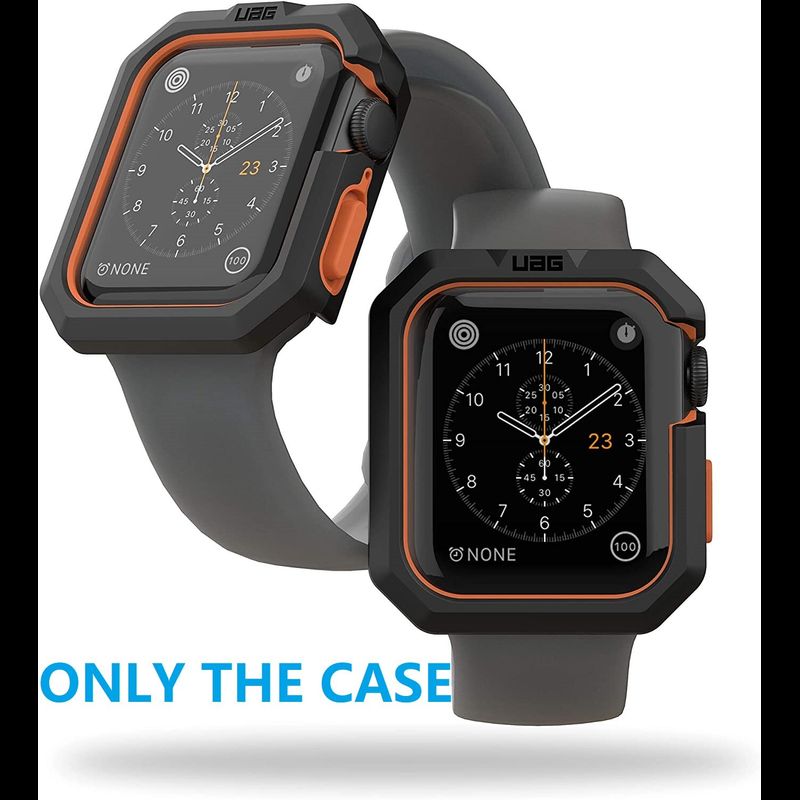 UAG แอ็ปเปิ้ลนาฬิกา Case 44มม.I Watch Series 6/5/4นาฬิกา SE พลเรือนป้องกันเคส TPU Case