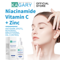 KAGARY Niacinamide 10% Vitamin C Zinc Serum 30 ml ดูแลผิว เซรั่มหน้าใส ไนอาซินาไมด์ เซรั่มบำรุงผิว ไบรท์เทนนิ่ง