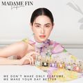 Madame Fin ​:น้ำหอมมาดามฟินรุ่นคลาสิค,คลาสสิคแดง+โลชั่นแดง;คลาสสิคส้ม+โลชั่นดำ,Free Shipping