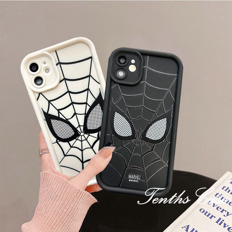 เคสโทรศัพท์มือถือ ซิลิโคน กันกระแทก ลายการ์ตูนแมงมุม สําหรับ Vivo Y17s V29 Y27 Y36 Y35 Y02 Y16 Y17 Y15 Y12 Y02s Y22 Y22s Y15A Y15S Y21 Y21s Y20 Y20S Y20i Y12s Y95 Y93 Y91 V25e Y50