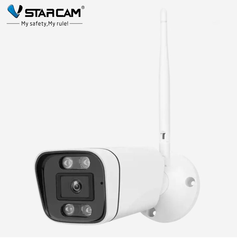 Vstarcam CS58 รุ่นใหม่ 2024 ความละเอียด 3MP กล้องวงจรปิดไร้สาย กล้องนอกบ้าน Outdoor ภาพสี มีAI+ คนตรวจจับสัญญาณเตือน (แพ็คคู่) By.Center-it