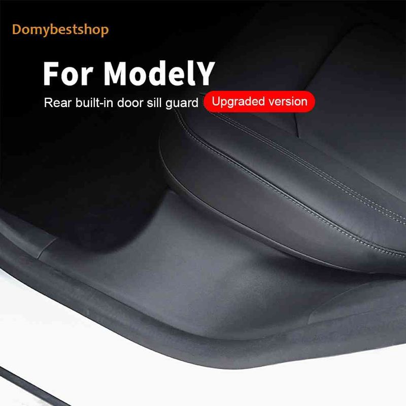 [Domybestshop.th] แผ่นป้องกันรอยขีดข่วน สําหรับ Tesla Model Y 2021 2022 1 คู่