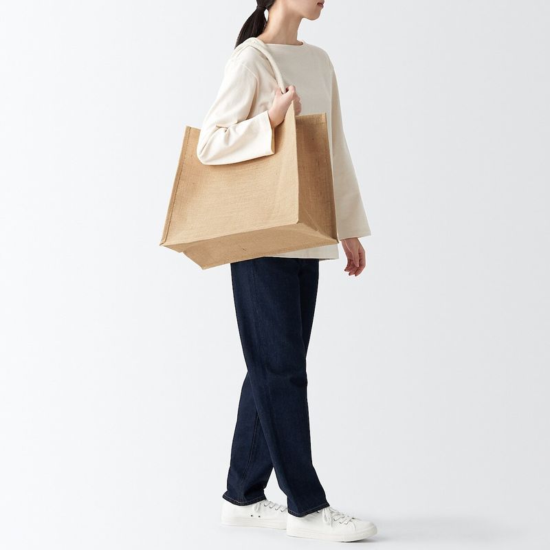 มูจิ กระเป๋าปอกระเจา - MUJI Jute Bag A6 B5 A4 A3