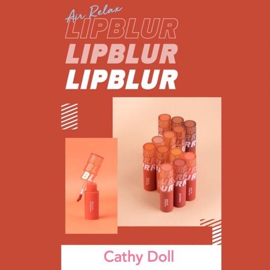 Cathy Doll Air Relax Lip Blur 3.5g เคที่ดอลล์ ลิปเบลอ