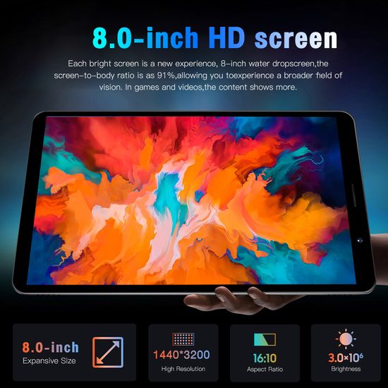 แท็บเล็ตพีซี SANSUMG Tab14 เครื่องใหม่ แท็บเล็ต 8 นิ้ว RAM 16G ROM 1TB แท็บเล็ตพีซี 48MP+108MP Full HD Android12.0 WIFI 4G/5G Tablet รองรับภาษาไทย รองรับ 2 ซิม ออนไลน์ศึกษา การเล่นเกม 8800mAh ไอเเพ็ด แท็บเล็ตราคาถูก ทำงานได้เร็ว แท็บเล็ต แป้นพิมพ์