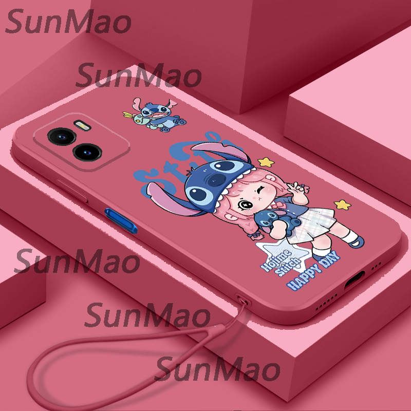 เคสโทรศัพท์ Vivo Y01 Y15A Y15S Y15C การ์ตูนสาวสไตล์ปกน่ารัก CHA20