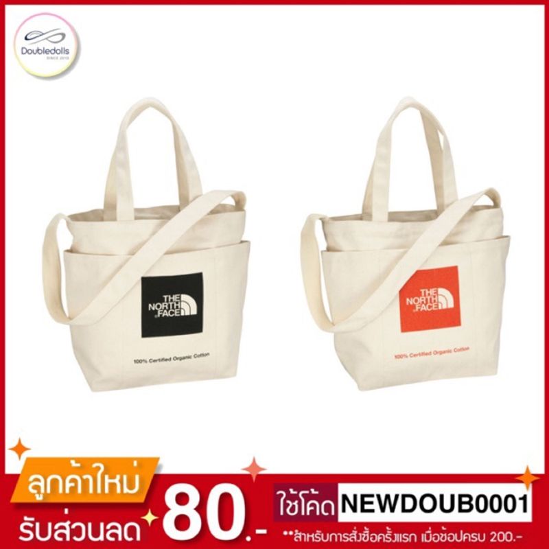 🔥สินค้าขายดี🔥 กระเป๋าสะพายผ้า THE NORTH FACE รุ่น cotton shoulder bags