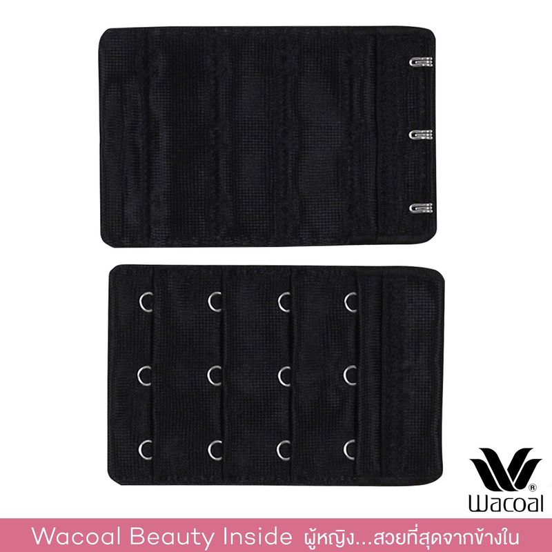 Wacoal Maternity Hook ตะขอต่อชุดชั้นใน แบบ 3 ตะขอ - WM4101 (สีดำ/BL)