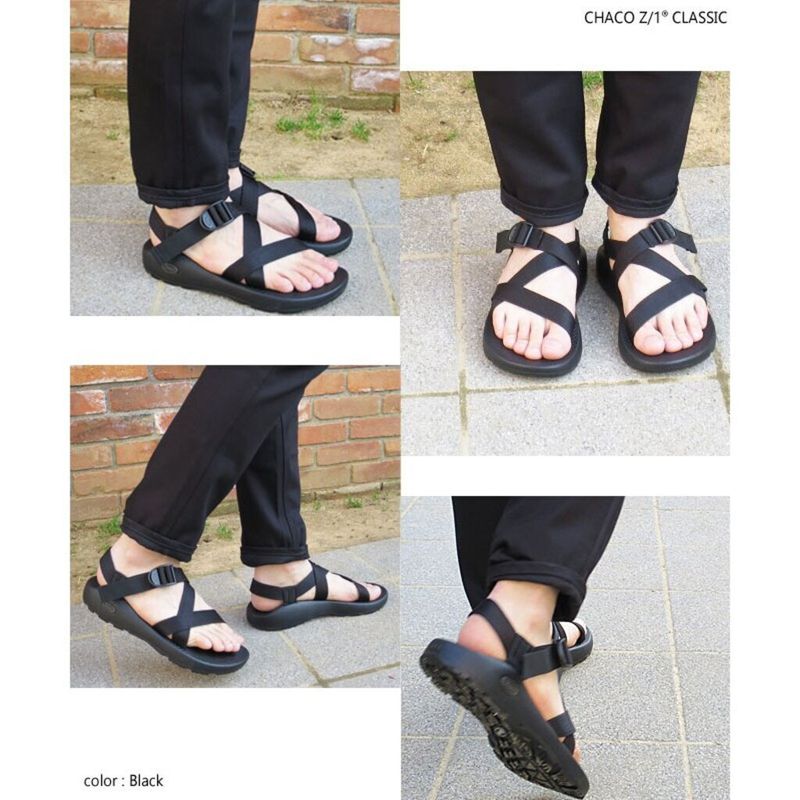 รองเท้า Chaco Z1 Classic - Black ของใหม่ ของแท้ พร้อมกล่อง พร้อมส่งจากไทย