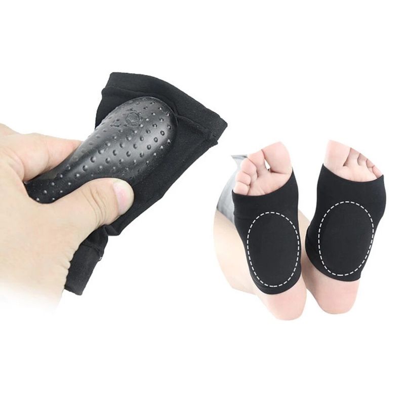 VTTO 1คู่ Arch Support แขน Plantar Fasciitis Heel Spurs Foot Care Flat Feet ถุงเท้าหมอนอิง Orthotic Insoles Pads