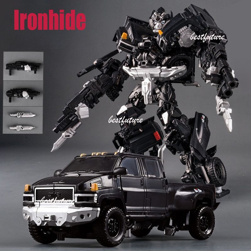 ของเล่นโมเดลหุ่นยนต์ Transformers Ironhide Deformation Optimus Prime Bumblebee Transformer Stidio Series สําหรับเด็ก