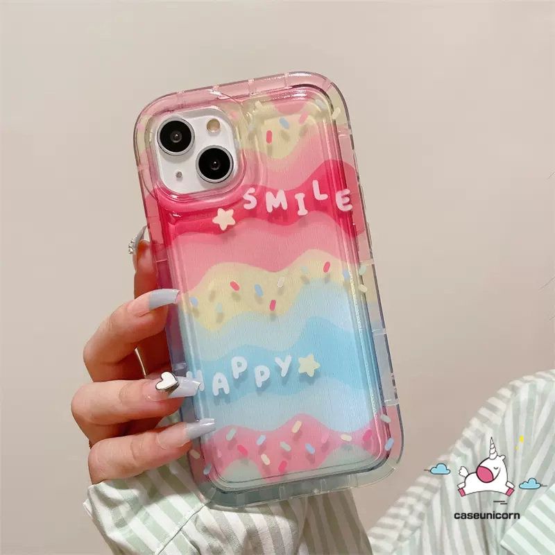 เคสโทรศัพท์มือถือแบบนิ่ม สีรุ้ง สําหรับ Samsung A14 A13 A34 A54 A50 A12 A20s A32 A04s A10s A53 A22 A31 A51 A21s A71 A52 A23 A04 A50s A02s A30s A04E A52s A11 F23 A03s A03 A20 A30