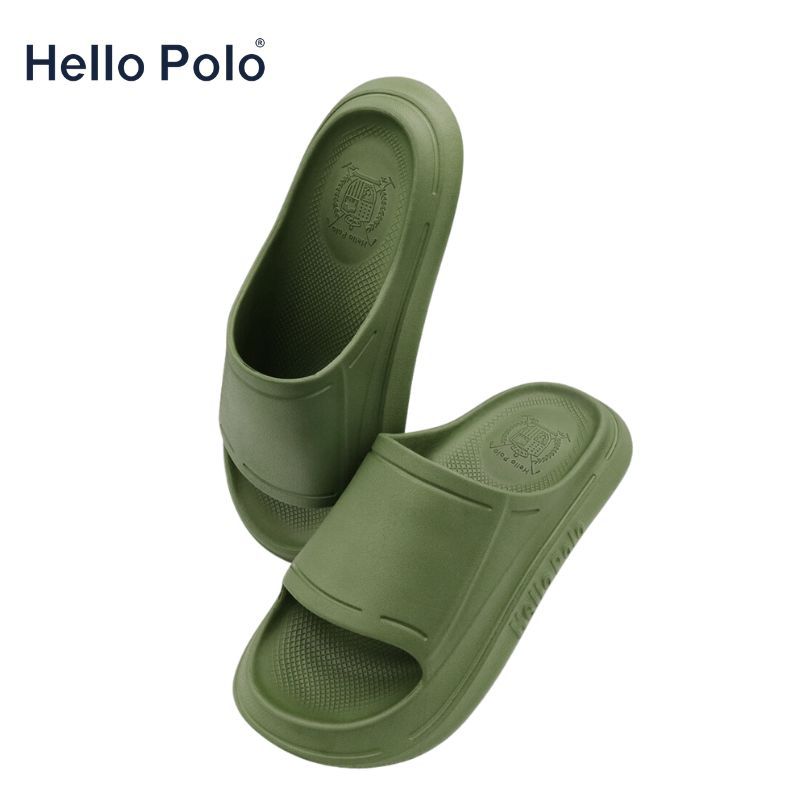 Hello Polo รองเท้าแตะผู้ชาย รองเท้าสุขภาพผู้ชาย แฟชั่น  กันน้ำ กันลื่น น้ำหนักเบา กลางแจ้ง อยู่บ้าน ออกไปข้างนอก HP8003M