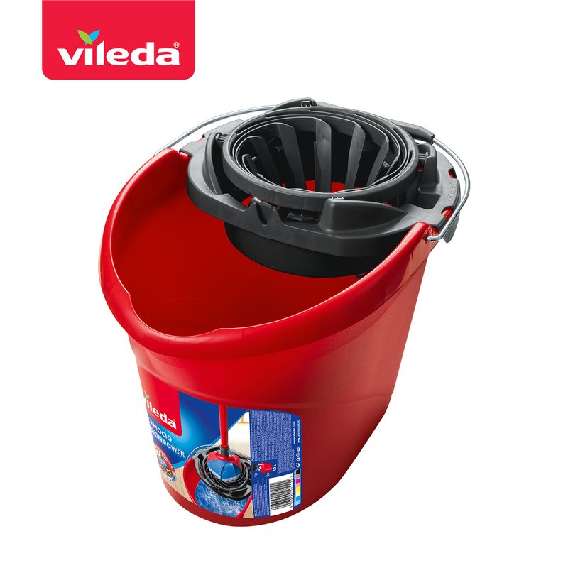 VILEDA SuperMocio Bucket Torsion Wringer - วิเลดา ถังบิดม็อบซุปเปอร์โมชิโอ ถังน้ำ ถังพลาสติก ถังไม้ม็อบ ถังไม้ม๊อบ