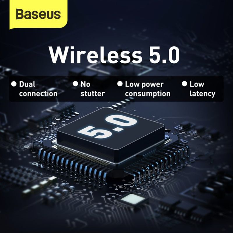 [เหลือ 339.-ใส่โค้ด MLML11] Baseus WM01 หูฟังบลูทูธ หูฟังไร้สาย True Wireless 5.0 TWS เบสแน่น หูฟัง Bluetooth Soundpeats