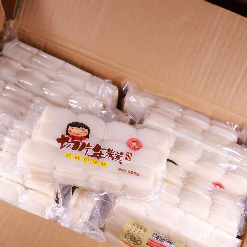 Tokpokki ต๊อกบกกี（切片年糕 ）ขนาด 400g #พร้อมส่งจากไทย# ต๊อกโบกี เค้กข้าว แป้งโมจิ โมจิ โมจิย่าง โมจิเค้กข้าว