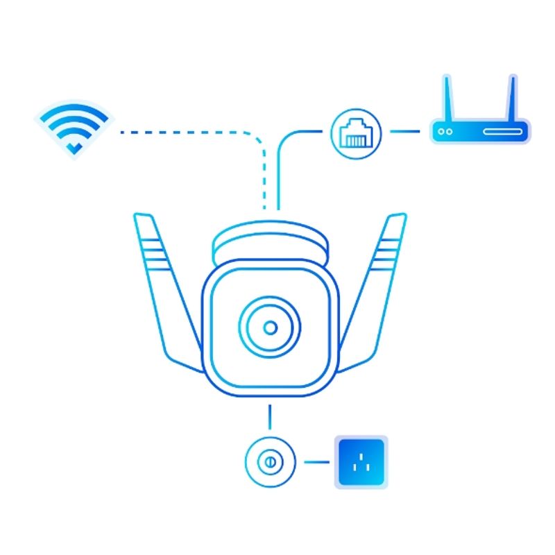 TP-Link กล้องวงจรปิด รุ่น Tapo C310 / C320WS / C325WB / C500 / C510W / C520WS - แบบเลือกซื้อ BY N.T Computer