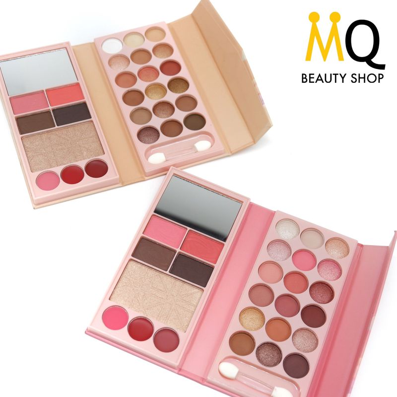 MILA COLOR Bubble Bear Palette Makeup พาเลทแต่งหน้า สวยใสครบในตลับเดียว