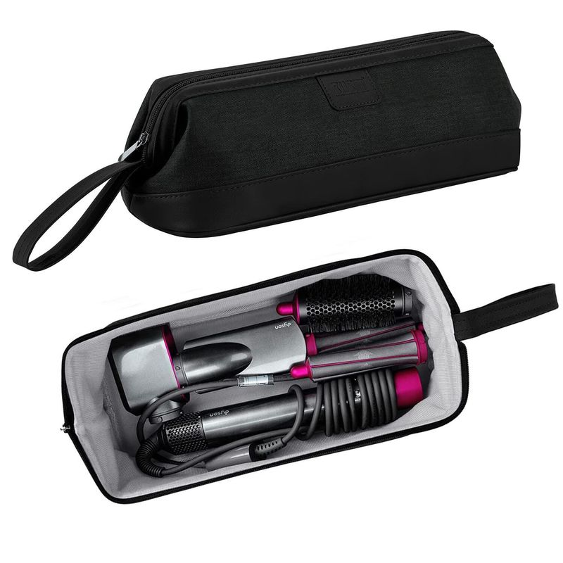 Lasvea Travel Storage Bag เข้ากันได้กับไดร์เป่าผม Dyson Airwrap Hair Stylers / Corrale Straighter กระเป๋าใส่ผม Dyson Airwrap Hair Clipper กระเป๋าเดินทางกันน้ำ เป๋าเก็บของอเนกประ