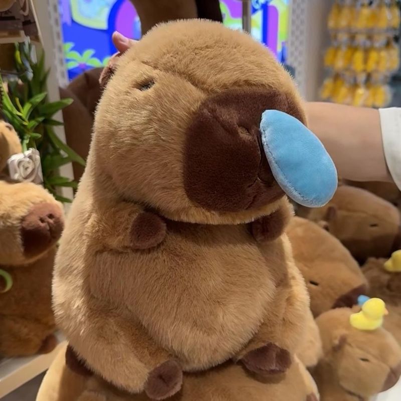 พร้อมส่ง ตุ๊กตานุ่ม รูปการ์ตูน Capybara น่ารัก