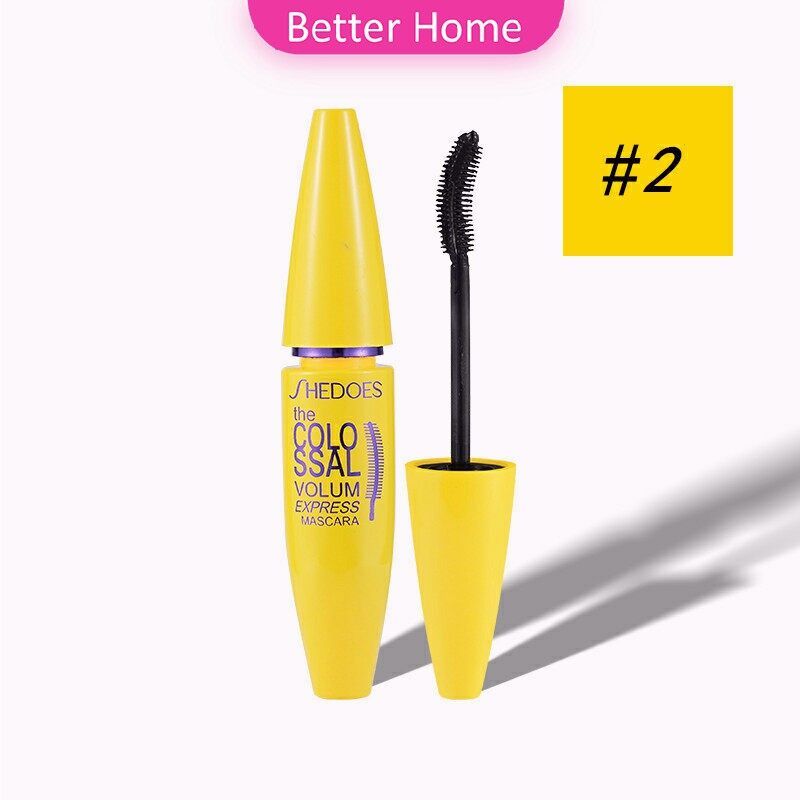 Shedoes มาสคาร่า สูตรกันน้ำ สีดำ โคลอสซอล ติดทนนาน Mascara