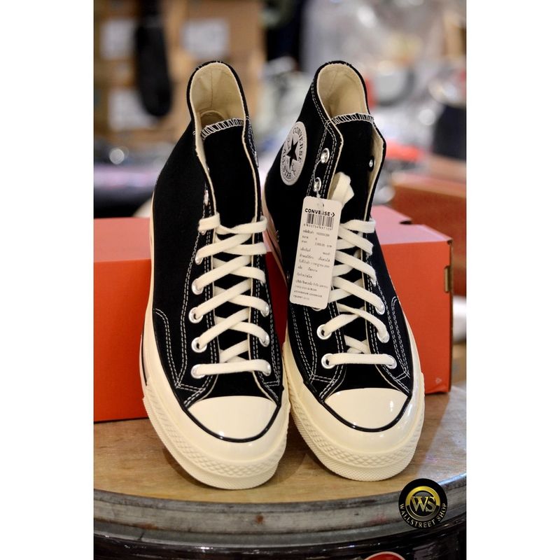 [Authorized Retailer] Converse All Star 70 hi (Classic Repro) สีดำ รองเท้า คอนเวิร์ส รีโปร 70 หุ้มข้อ สินค้าป้ายไทย