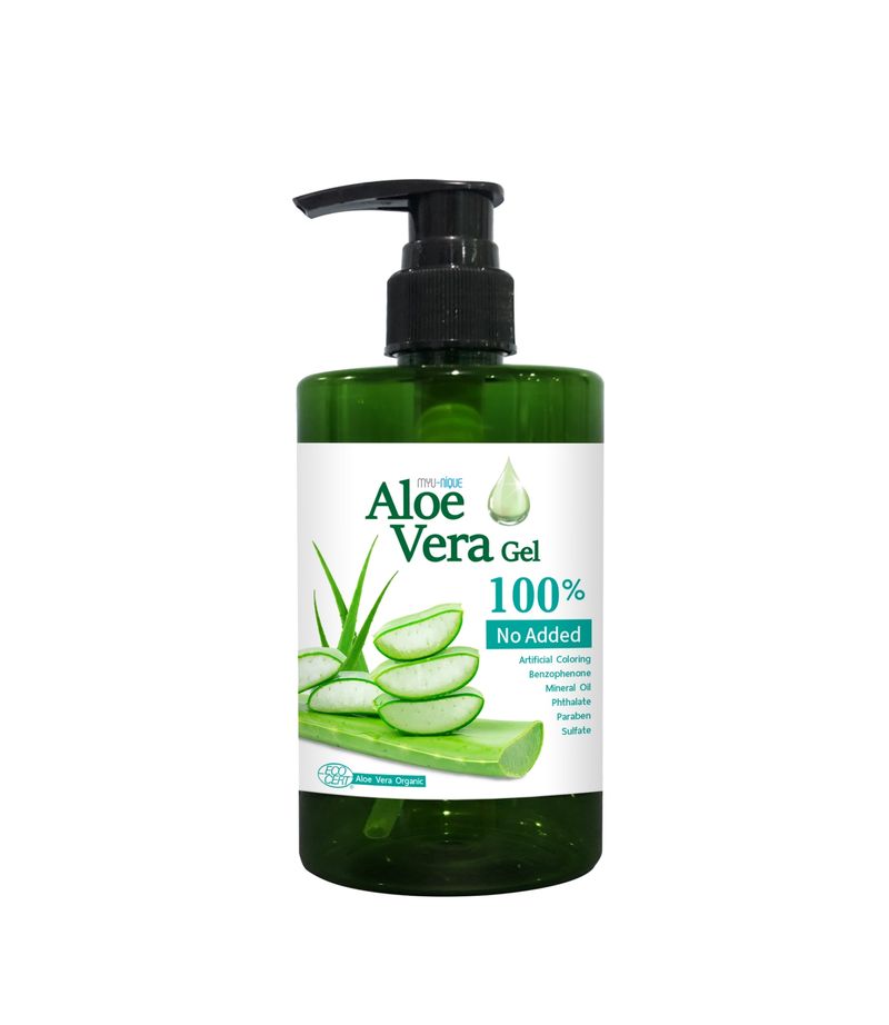 MYU-NIQUE ALOE VERA GEL (PUMP) มิว-นิค อะโล เวร่า เจล  (เจลบำรุงผิวออร์แกนิกแบบปั้ม)