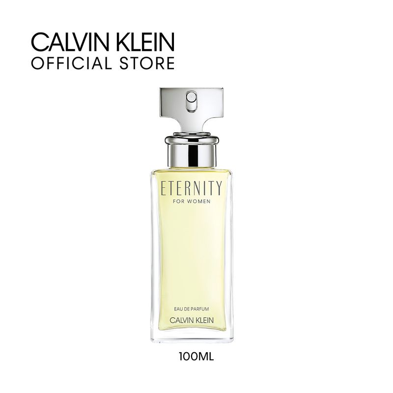 CALVIN KLEIN ETERNITY WOMEN EAU DE PARFUM 100ML น้ำหอม ขนาด 100 มิลลิลิตร