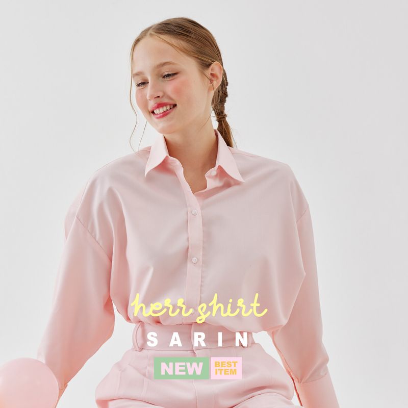 Sarin HERR shirt เสื้อเชิ้ต 15 สีใหม่ ดีเทลใหม่