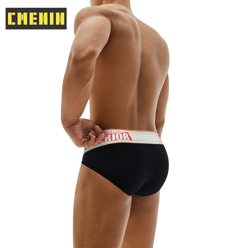 CMENIN BS 3Pcs ใหม่ผ้าฝ้าย Jockstrap ชุดชั้นในชายสั้นสะโพกยกเซ็กซี่ชายกางเกงในชายกางเกงผู้ชาย BS842