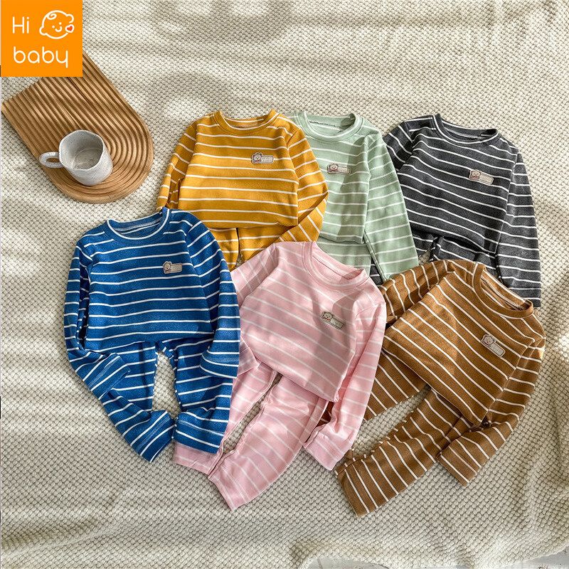 Childrens Dralon Homewear Boys Underwear Set Baby Girl Long Johns Top Long Johns Baby Clothes Thermal Base Pajamas