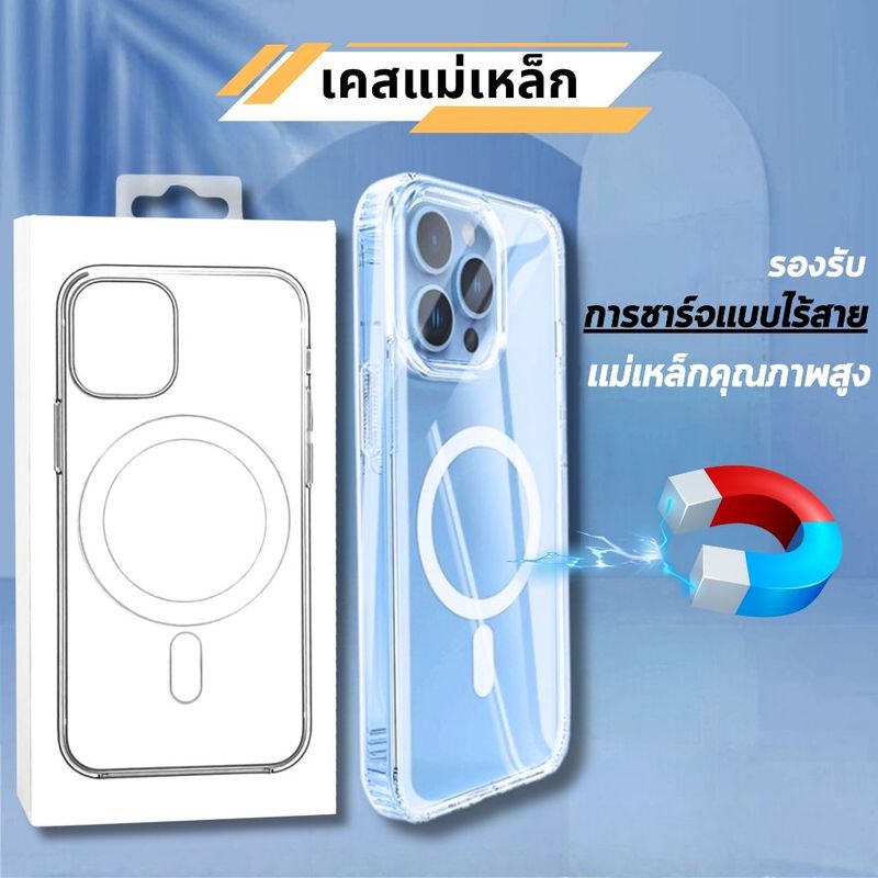 เคส เคสโทรศัพท์ แม่เหล็ก case ใช้สำหรับ ทุกรุ่น! iXR iX/iXs iXsMax i11 i11Pro i11ProMax i12mini i12