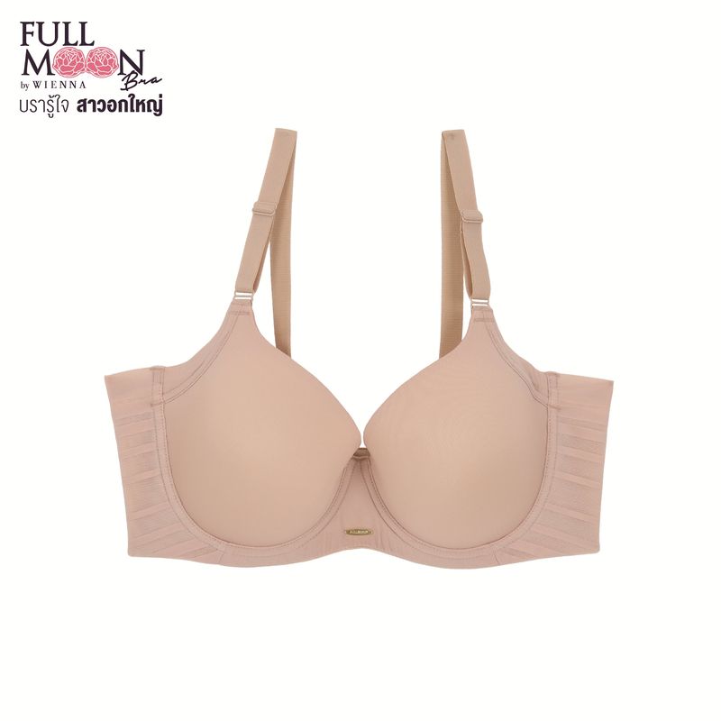 Full Moon NB91403NB91404 Wienna บรารู้ใจ สาวอกใหญ่ บราไซซ์ใหญ่ บราคัพใหญ่ บราสาวอกใหญ่ ชุดชั้นใน เสื้อใน ฟลูมูน เวียนนา มีโครง ไซซ์ DEFG 32-42 Tulip Carnation