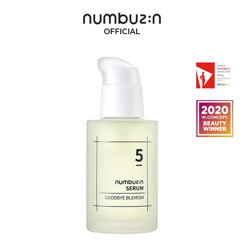 numbuzin No.5 Goodbye Blemish Serum 50ml. นัมเบอร์5 กู๊ดบาย เบลมมิช เซรั่ม