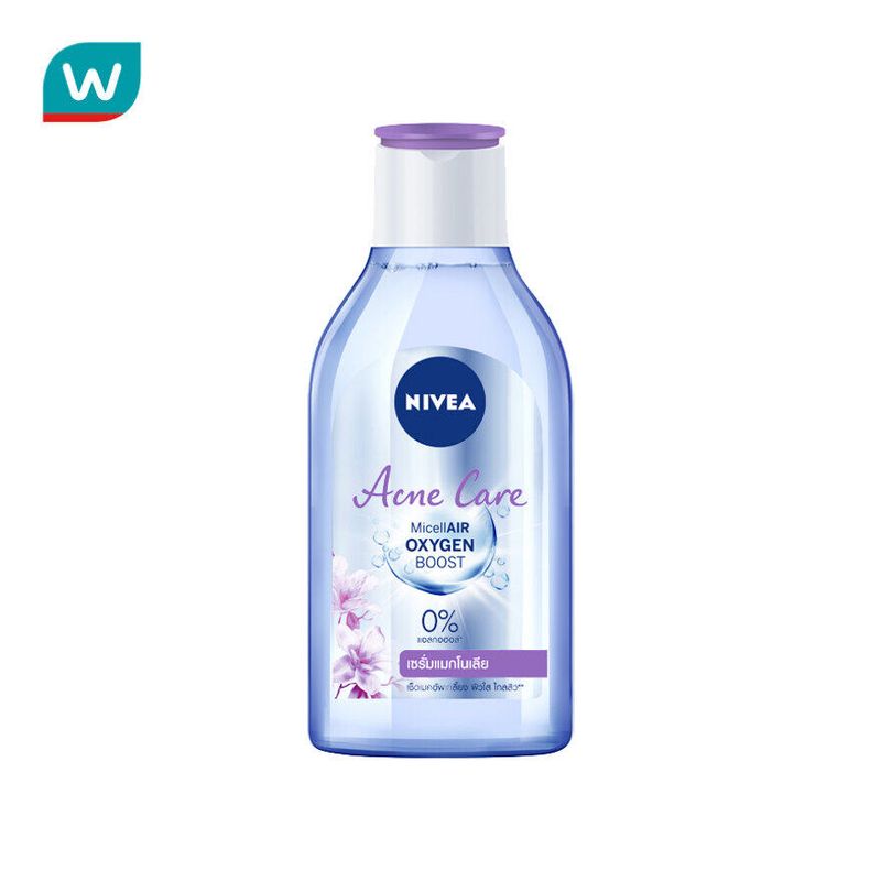 Nivea นีเวีย ไมเซลแอร์ ออกซิเจน บูสท์ แอคเน่ แคร์ 400 มล.