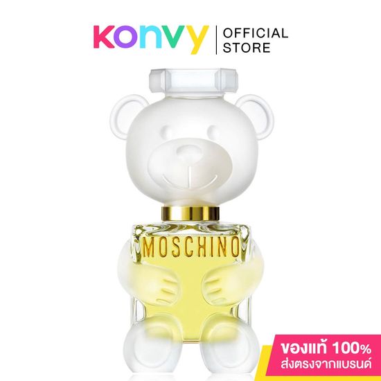 Moschino Toy2 EDP 100ml น้ำหอมมอสคิโนสำหรับผู้หญิง กลิ่นหอมสดใสเย้ายวนโทน Floral Aroma มาในขวดรูปเท็ดดี้แบร์แสนน่ารั...