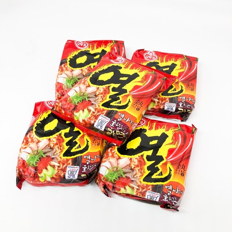 โอโตกิ 🔥 ยอลรามยอน 120g 🔥 มาม่าเผ็ดเกาหลี บะหมี่กึ่งสำเร็จรูป 열라면 มาม่าเกาหลี Yeul Ramen