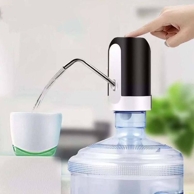 Super seller555 เครื่องกดน้ำดื่ม อัตโนมัติ Automatic Water Dispenser เครื่องปั๊มน้ำแบบสมาร์ทไร้สายอัจฉริยะ ชาร์จแบตได้ด้วยใช้ USB เครื่องปั๊มน้ำดื่มอัตโนมัติ ที่