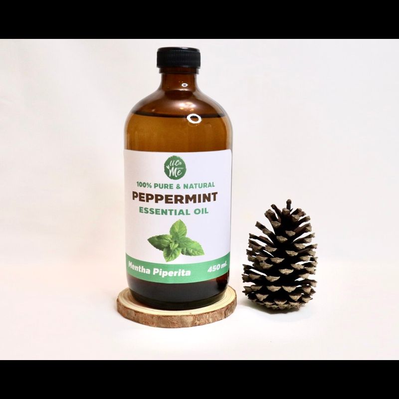 น้ำมันสาระแหน่บริสุทธิ์ น้ำมันเปปเปอร์มินต์ Peppermint oil 120 ml. / 450 ml. / 1000 ml.