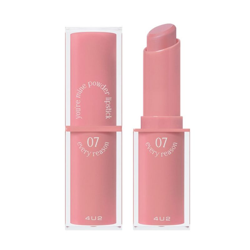 4U2 YOU’RE MINE POWDER LIPSTICK ลิปสติกเนื้อแป้งเนียนนุ่ม