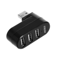 [ส่งฟรีทุกออเดอร์]  Moov HUB02 USB 3 Port ตัวเพิ่มช่องพอร์ต hub usb PC Laptop Notebook OTG โอนถ่ายข้อมูล USB to USB 2.0 x 3 หัวหมุนได้ 180 องศา