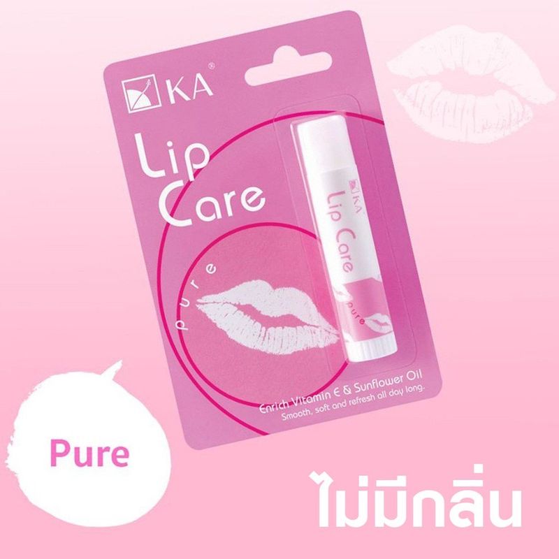 เคเอ ลิป แคร์ ลิปมัน ลิปบาล์ม 3.5 ก.  KA Lip Care 3.5g