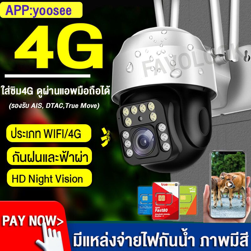 2024 กล้องวงจรปิด sim 4g wifi 360°  ซิม กล้องใส่ซิม กล้องwifiไร้สาย CCTV กล้องวงจรปิดแบบใส่ซิม กล้องวงจรปิดใส่ซิม ในร่ม กลางแจ้ง  กล้องวงจรใส่  5G