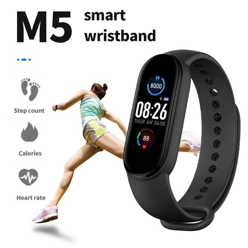 ⭐จัดส่ง 24 ชั่วโมง⭐SmartWatch M4/M5/M6/M7 สมาร์ทวอทช์ สร้อยข้อมืออัจฉริยะ แบบเต็มหน้าจอ สมาร์ทวอทช์ นาฬิกาวัดอัตราการเต้นของหัวใจ นาฬิกานับก้าวเดิน